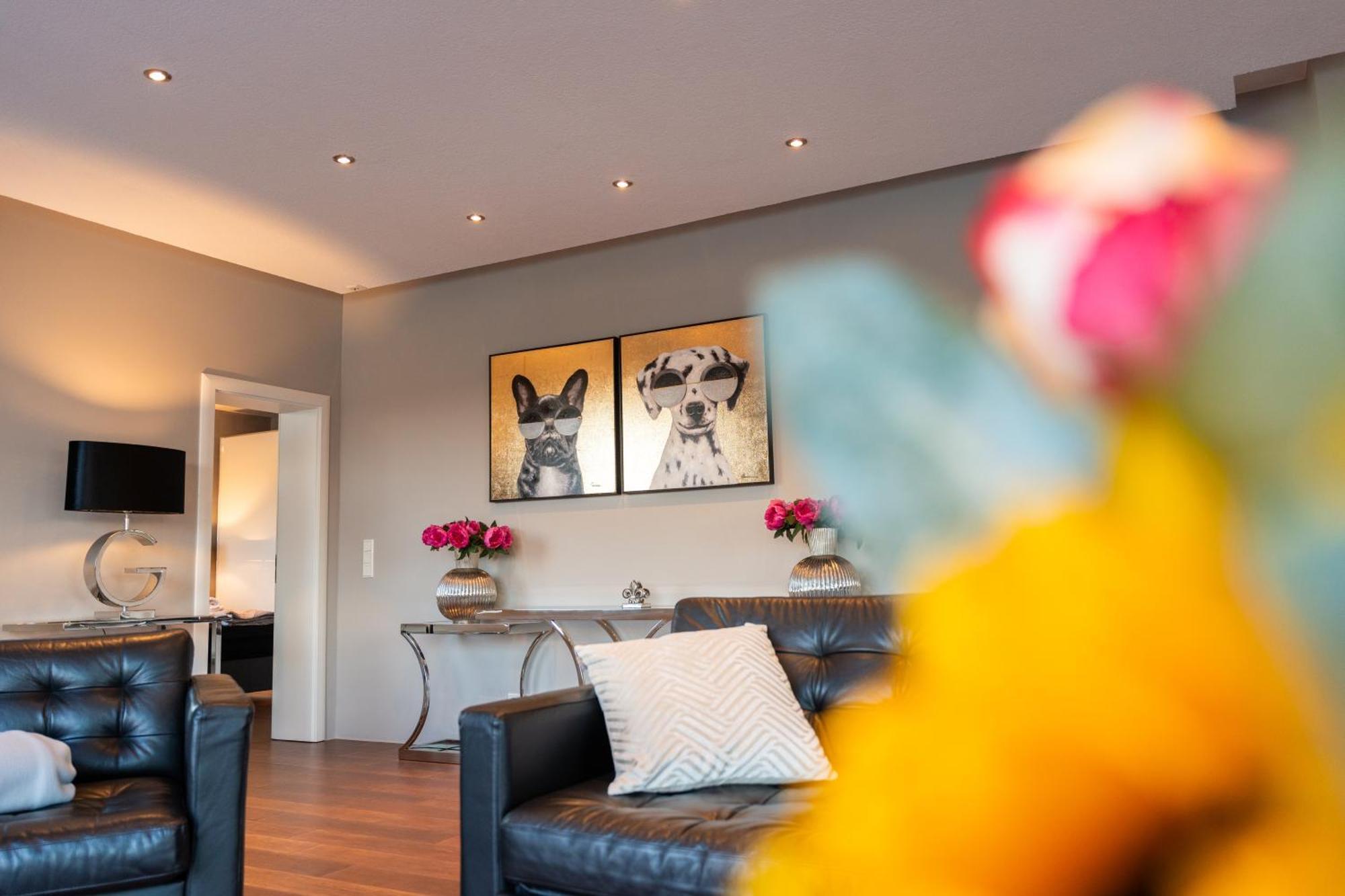 Penthouse Wohnung Mit Schoenem Moselblick In Metternich Koblenz  Ngoại thất bức ảnh